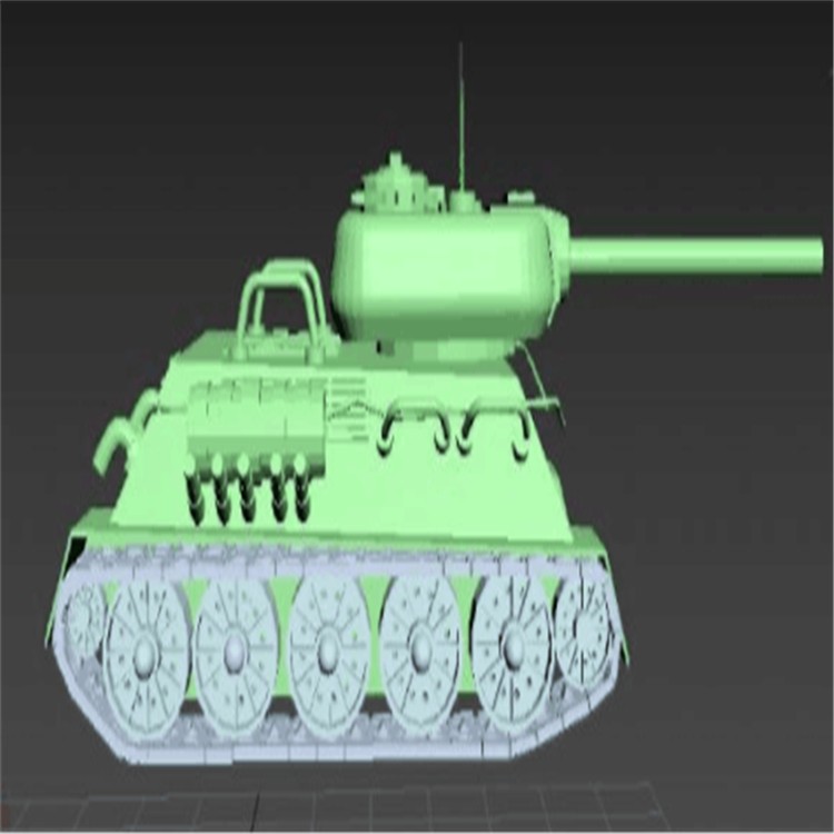 华龙充气军用坦克模型